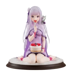 Re:Zero Starting Life in Another World - Emilia Statue / Birthday Cake Version: Kadokawa