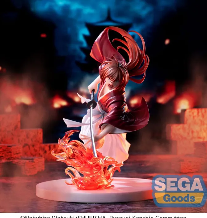 Rurouni Kenshin - "Rurouni Kenshin" "Kenshin Himura" Statue / Luminasta: Sega