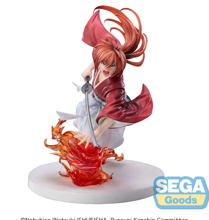 Rurouni Kenshin - "Rurouni Kenshin" "Kenshin Himura" Statue / Luminasta: Sega