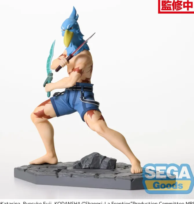 Shangri-La Frontier - Sunraku Statue / Luminasta: Sega