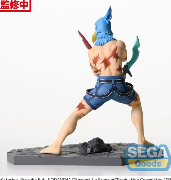 Shangri-La Frontier - Sunraku Statue / Luminasta: Sega