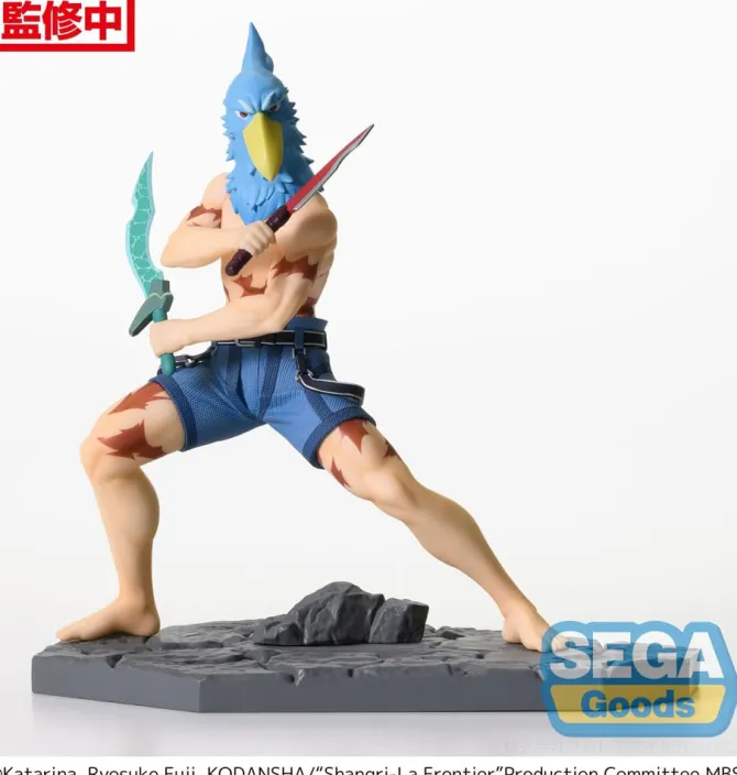 Shangri-La Frontier - Sunraku Statue / Luminasta: Sega