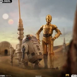 Star Wars - C-3PO & R2D2 Statue / Deluxe Art Scale: Iron Studios