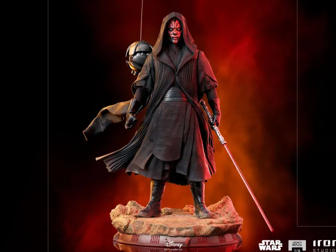 Star Wars Legacy Replica - Darth Maul Statue: Iron Studios