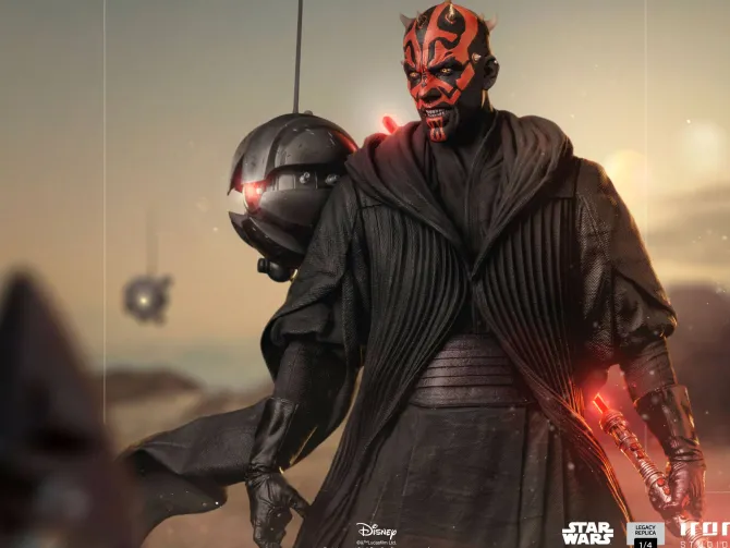 Star Wars Legacy Replica - Darth Maul Statue: Iron Studios