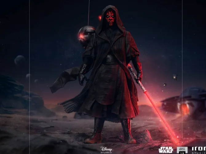 Star Wars Legacy Replica - Darth Maul Statue: Iron Studios