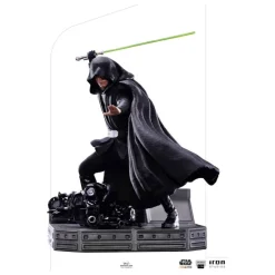 Star Wars The Mandalorian - Luke Skywalker Statue / Combat Version: Iron Studios