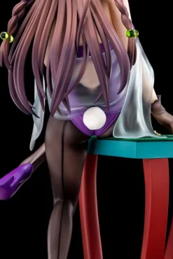 The Demon Sword Master of Excalibur Academy - Elfine Phillet Statue / wearing flower's purple bunny