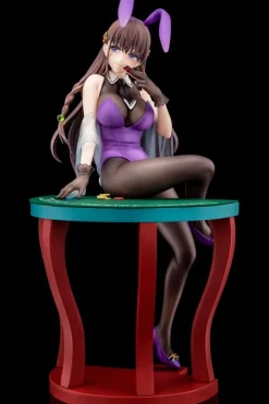 The Demon Sword Master of Excalibur Academy - Elfine Phillet Statue / wearing flower's purple bunny