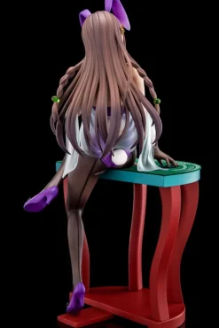 The Demon Sword Master of Excalibur Academy - Elfine Phillet Statue / wearing flower's purple bunny