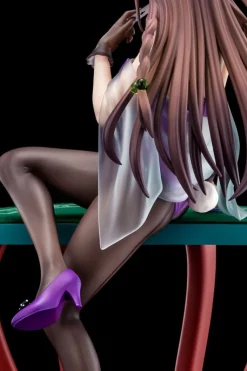 The Demon Sword Master of Excalibur Academy - Elfine Phillet Statue / wearing flower's purple bunny