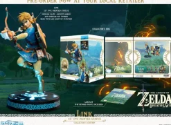 The Legend of Zelda Breath of the Wild - Link Statue / Collector's Edition: First 4 Figures
