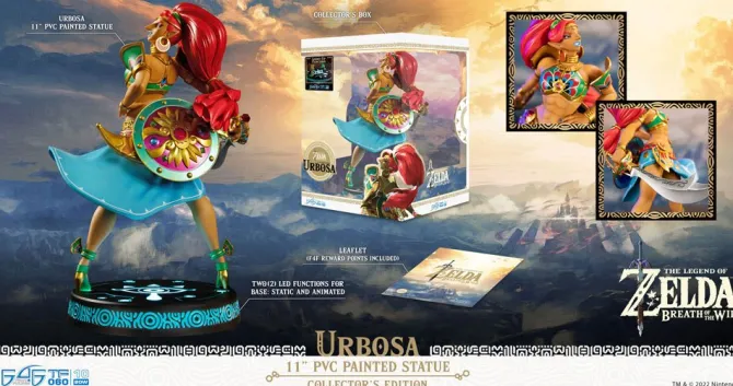 The Legend of Zelda Breath of the Wild - Urbosa Statue / Collector's Edition: First 4 Figures