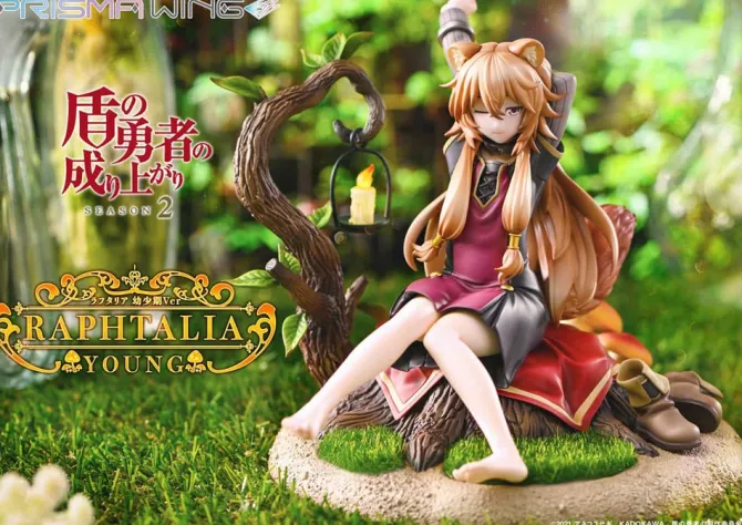 The Rising of the shield Hero Season 2 - Raphtalia Statue / Prisma Wing - Young Version: Prime 1 St