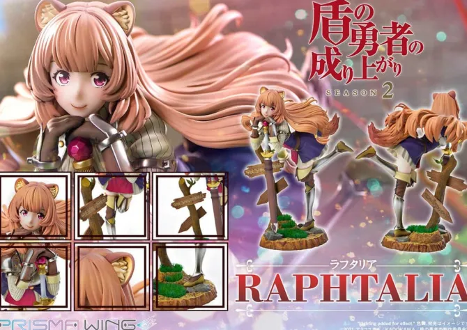 The Rising of the Shield Hero Season 2 Prisma Wing - Raphtalia Statue: Prime 1 Studio