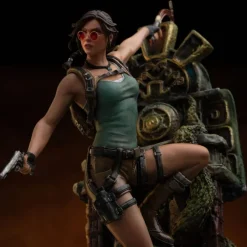 Tomb Raider - Lara Croft Statue / Deluxe Art Scale: Iron Studios