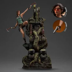 Tomb Raider - Lara Croft Statue / Deluxe Art Scale: Iron Studios