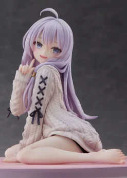 Wandering Witch: The Journey of Elaina - Elaina Statue / Knit One-piece Dress Version: FuRyu