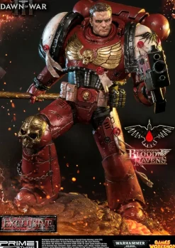 Warhammer 40K Dawn of War III - Space Marine Blood Ravens Statue / Deluxe Version: Prime 1 Studio