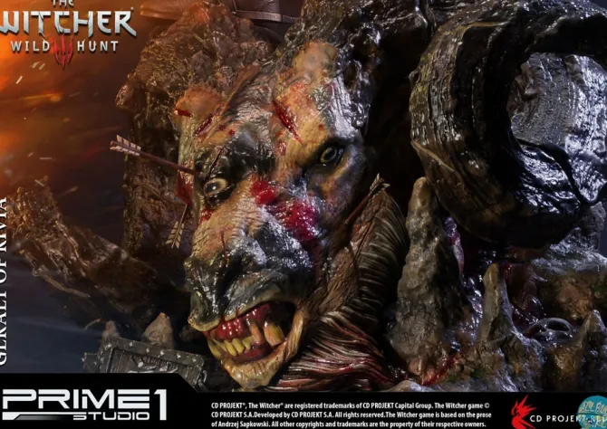 Witcher 3 Wild Hunt - Geralt of Riva Statue - limited Edition: Prime 1 Studio
