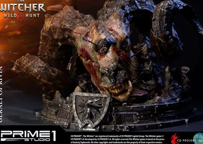 Witcher 3 Wild Hunt - Geralt of Riva Statue - limited Edition: Prime 1 Studio