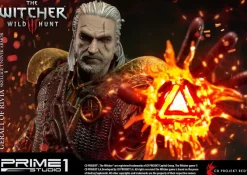 Witcher 3 Wild Hunt - Geralt of Riva Statue - Skellige Undvik Armor : Prime 1 Studio