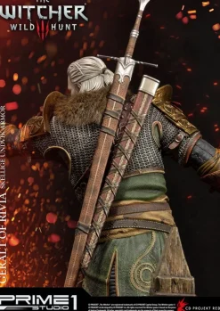 Witcher 3 Wild Hunt - Geralt of Riva Statue - Skellige Undvik Armor : Prime 1 Studio