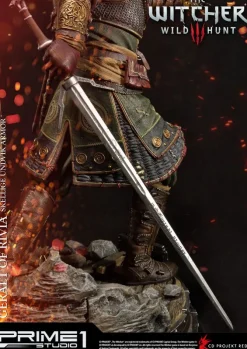 Witcher 3 Wild Hunt - Geralt of Riva Statue - Skellige Undvik Armor : Prime 1 Studio