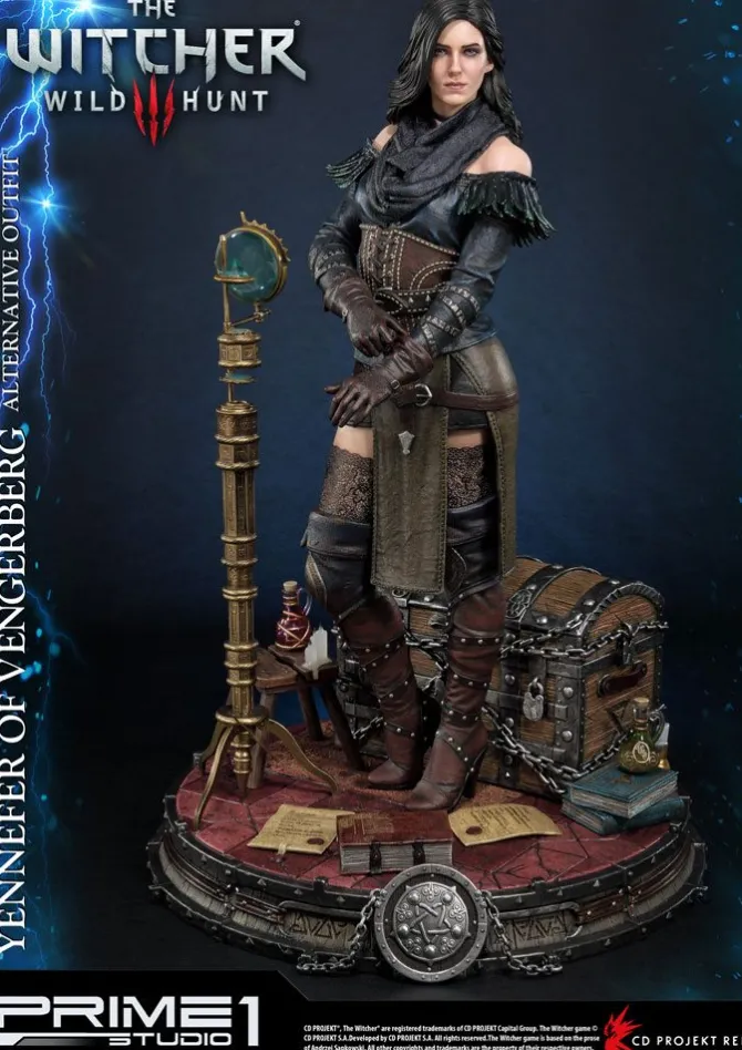 Witcher 3 Wild Hunt - Yennefer von Vengerberg Statue / Alternative Outfit - Deluxe: Prime 1 Studio