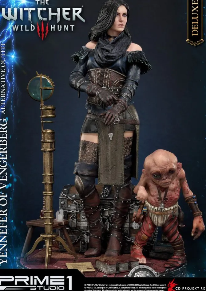 Witcher 3 Wild Hunt - Yennefer von Vengerberg Statue / Alternative Outfit - Deluxe: Prime 1 Studio