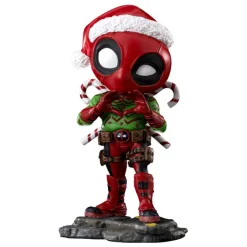 X-Men Mini Co. - Deadpool Figur / Christmas Version: Iron Studios